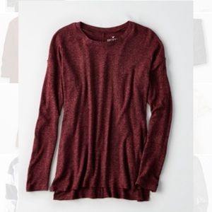 Aerie soft & sexy plush long sleeve